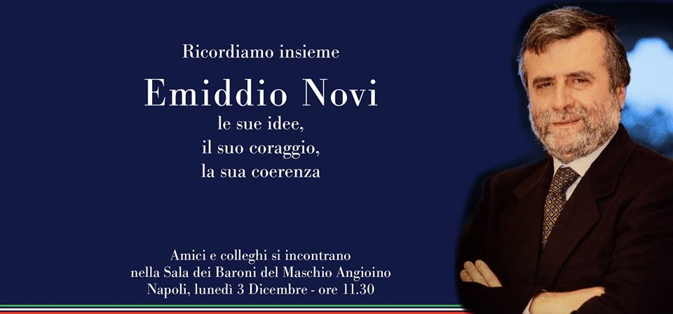 Ricordiamo insieme Emiddio Novi