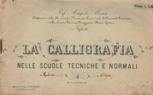 La calligrafia nelle scuole tecniche e normali